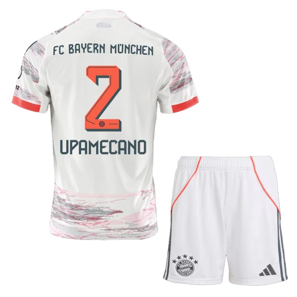 FC Bayern München Dayot Upamecano 2 Uittenue Kinderen 25/26 FC Bayern München Dayot Upamecano 2 Uittenue Kinderen 25/26