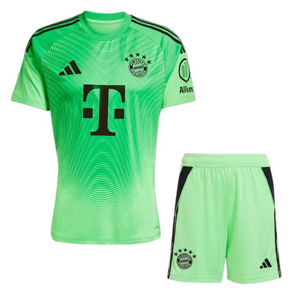 FC Bayern München Doelman Tenue Kinderen 25/26 Groente FC Bayern München Doelman Tenue Kinderen 25/26 Groente
