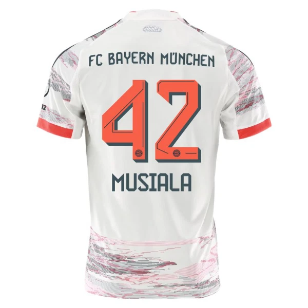 FC Bayern München Jamal Musiala 42 Uitshirt 25/26 FC Bayern München Jamal Musiala 42 Uitshirt 25/26