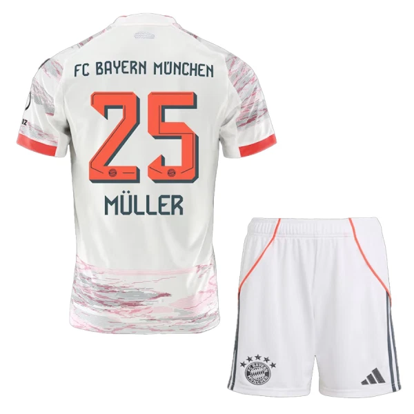 FC Bayern München Thomas Müller 25 Uittenue Kinderen 25/26 FC Bayern München Thomas Müller 25 Uittenue Kinderen 25/26