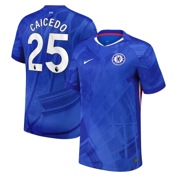 Chelsea Moisés Caicedo 25 Thuisshirt 25/26 Chelsea Moisés Caicedo 25 Thuisshirt 25/26