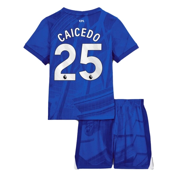 Chelsea Moisés Caicedo 25 Thuistenue Kinderen 25/26 Chelsea Moisés Caicedo 25 Thuistenue Kinderen 25/26
