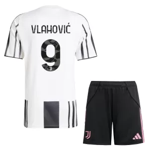 Juventus Dušan Vlahovic 9 Thuistenue Kinderen 25/26