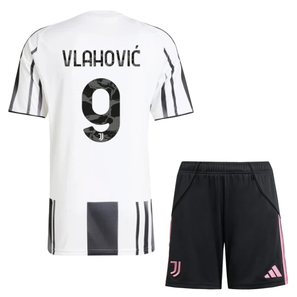 Juventus Dušan Vlahovic 9 Thuistenue Kinderen 25/26 Juventus Dušan Vlahovic 9 Thuistenue Kinderen 25/26