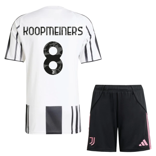 Juventus Koopmeiners 8 Thuistenue Kinderen 25/26 Juventus Koopmeiners 8 Thuistenue Kinderen 25/26
