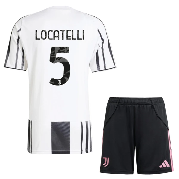 Juventus Locatelli 5 Thuistenue Kinderen 25/26 Juventus Locatelli 5 Thuistenue Kinderen 25/26