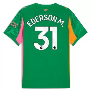 Manchester City Ederson Moraes M. 31 Doelman Shirt 25/26 Groente