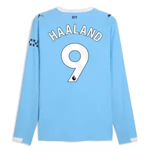 Manchester City Erling Haaland 9 Thuisshirt 25/26 Lange Mouwen