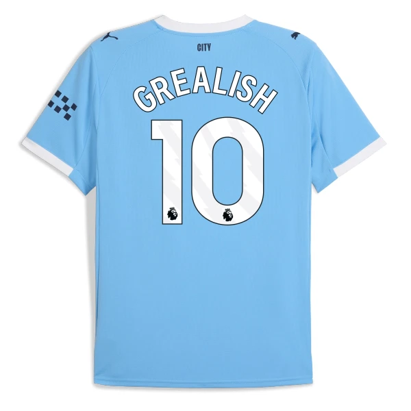 Manchester City Jack Grealish 10 Thuisshirt 25/26 Manchester City Jack Grealish 10 Thuisshirt 25/26