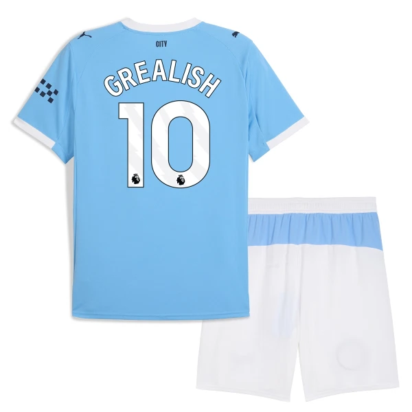 Manchester City Jack Grealish 10 Thuistenue Kinderen 25/26 Manchester City Jack Grealish 10 Thuistenue Kinderen 25/26