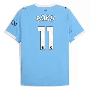 Manchester City Jérémy Doku 11 Thuisshirt 25/26