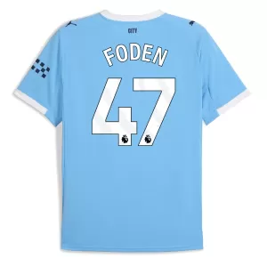 Manchester City Phil Foden 47 Thuisshirt 25/26 Manchester City Phil Foden 47 Thuisshirt 25/26