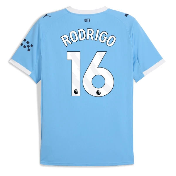 Manchester City Rodrigo Hernández 16 Thuisshirt 25/26 Manchester City Rodrigo Hernández 16 Thuisshirt 25/26
