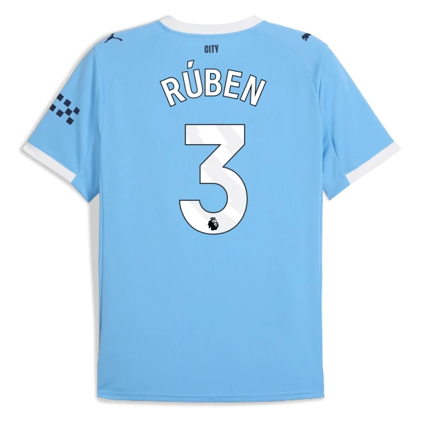 Manchester City Rúben Dias 3 Thuisshirt 25/26 Manchester City Rúben Dias 3 Thuisshirt 25/26