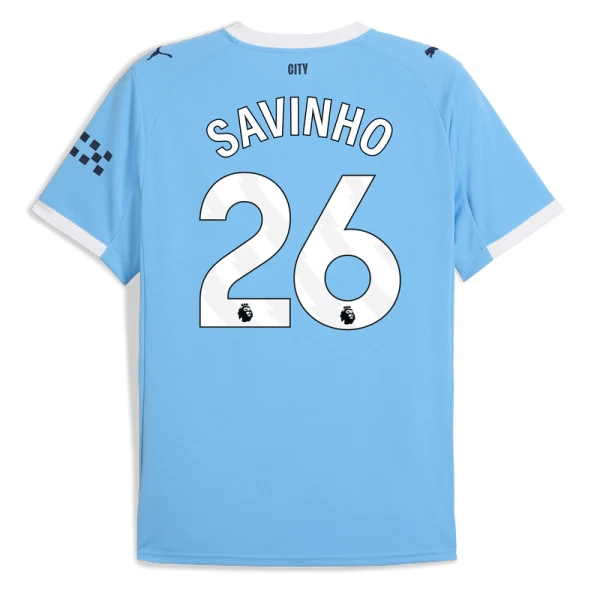 Manchester City Savinho 26 Thuisshirt 25/26 Manchester City Savinho 26 Thuisshirt 25/26