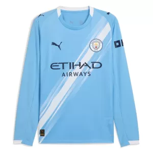 Manchester City Thuisshirt 25/26 Lange Mouwen