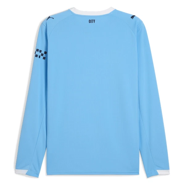 Manchester City Thuisshirt 25/26 Lange Mouwen