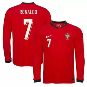 Portugal Cristiano Ronaldo 7 Thuisshirt 2025 Lange Mouwen Portugal Cristiano Ronaldo 7 Thuisshirt 2025 Lange Mouwen