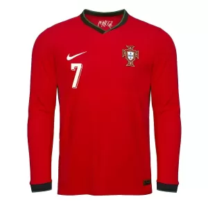 Portugal Cristiano Ronaldo 7 Thuisshirt 2025 Lange Mouwen