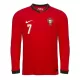Portugal Cristiano Ronaldo 7 Thuisshirt 2025 Lange Mouwen