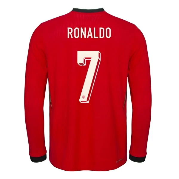 Portugal Cristiano Ronaldo 7 Thuisshirt 2025 Lange Mouwen