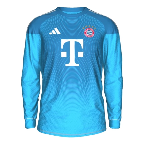 FC Bayern München Doelman Shirt 25/26 Lange Mouwen Blauw FC Bayern München Doelman Shirt 25/26 Lange Mouwen Blauw