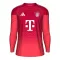 FC Bayern München Doelman Shirt 25/26 Lange Mouwen Rood