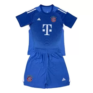 FC Bayern München Doelman Tenue Kinderen 25/26 Blauw