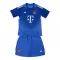 FC Bayern München Doelman Tenue Kinderen 25/26 Blauw