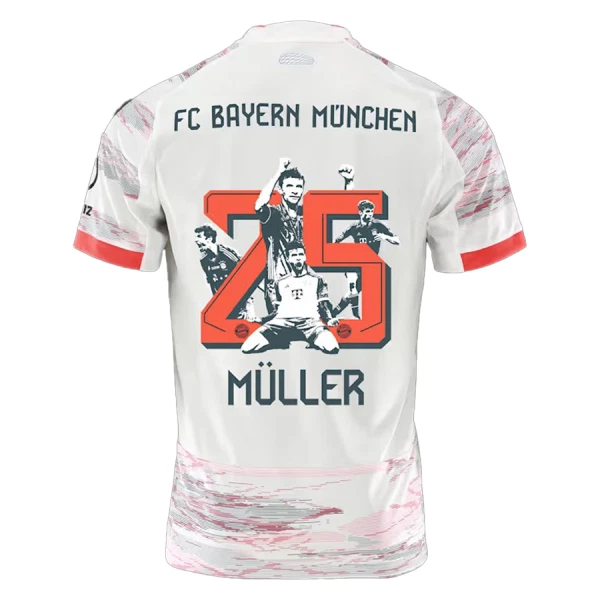 FC Bayern München Thomas Müller 25 Uitshirt 25/26 Speciaal FC Bayern München Thomas Müller 25 Uitshirt 25/26 Speciaal
