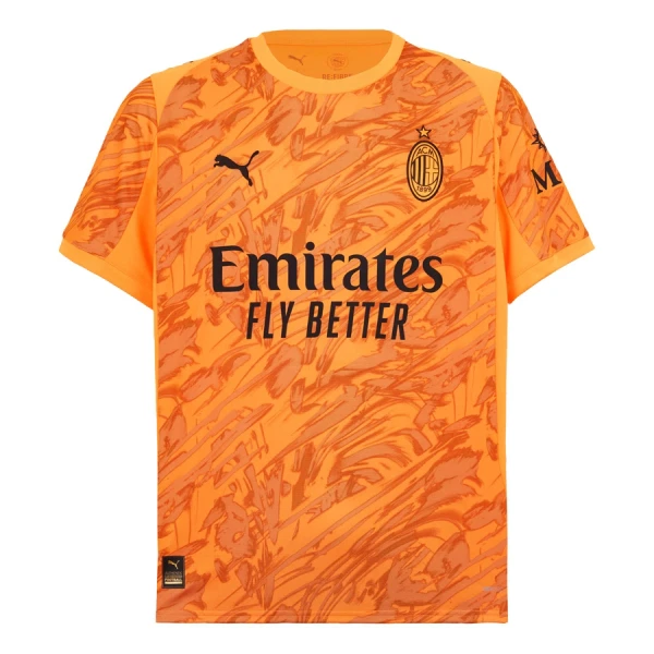 AC Milan Doelman Shirt 25/26 Oranje AC Milan Doelman Shirt 25/26 Oranje