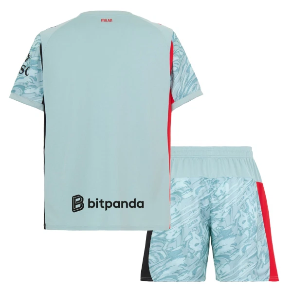 AC Milan Doelman Tenue Kinderen 25/26 Blauw