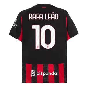 AC Milan Rafael Leão 10 Thuisshirt 25/26 AC Milan Rafael Leão 10 Thuisshirt 25/26