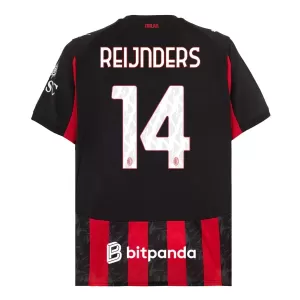 AC Milan Reijnders 14 Thuisshirt 25/26 AC Milan Reijnders 14 Thuisshirt 25/26
