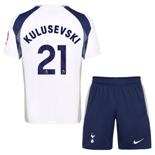 Tottenham Hotspur Dejan Kulusevski 21 Thuistenue Kinderen 25/26 Tottenham Hotspur Dejan Kulusevski 21 Thuistenue Kinderen 25/26