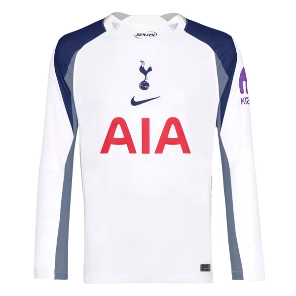 Tottenham Hotspur Thuisshirt 25/26 Lange Mouwen Tottenham Hotspur Thuisshirt 25/26 Lange Mouwen