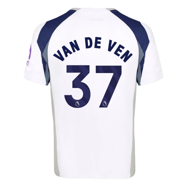 Tottenham Hotspur Van De Ven 37 Thuisshirt 25/26 Tottenham Hotspur Van De Ven 37 Thuisshirt 25/26