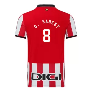 Athletic Bilbao O. Sancet 8 Thuisshirt 25/26 Athletic Bilbao O. Sancet 8 Thuisshirt 25/26