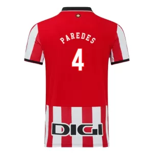 Athletic Bilbao Paredes 4 Thuisshirt 25/26 Athletic Bilbao Paredes 4 Thuisshirt 25/26