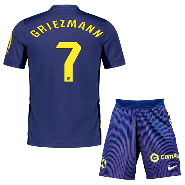 Atlético Madrid Antoine Griezmann 7 Uittenue Kinderen 25/26 Atlético Madrid Antoine Griezmann 7 Uittenue Kinderen 25/26
