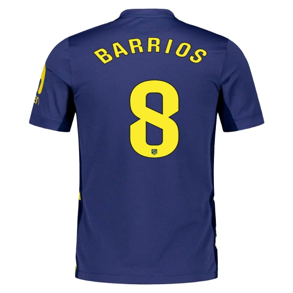 Atlético Madrid Barrios 8 Uitshirt 25/26 Atlético Madrid Barrios 8 Uitshirt 25/26