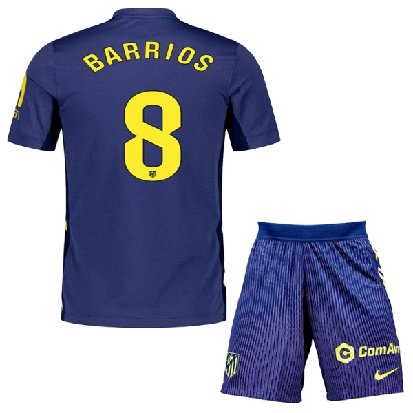 Atlético Madrid Barrios 8 Uittenue Kinderen 25/26 Atlético Madrid Barrios 8 Uittenue Kinderen 25/26