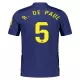 Atlético Madrid Rodrigo de Paul 5 Uitshirt 25/26 Atlético Madrid Rodrigo de Paul 5 Uitshirt 25/26