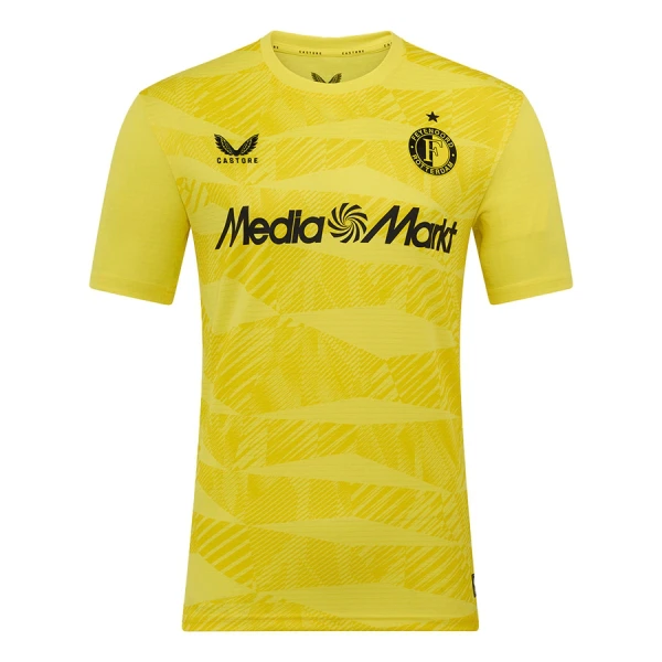 Feyenoord Rotterdam Doelman Tenue Kinderen 25/26 Geel