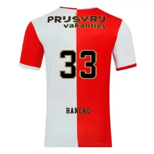 Feyenoord Rotterdam Hancko 33 Thuisshirt 25/26 Feyenoord Rotterdam Hancko 33 Thuisshirt 25/26