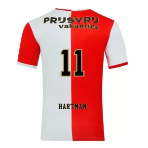 Feyenoord Rotterdam Hartman 11 Thuisshirt 25/26 Feyenoord Rotterdam Hartman 11 Thuisshirt 25/26