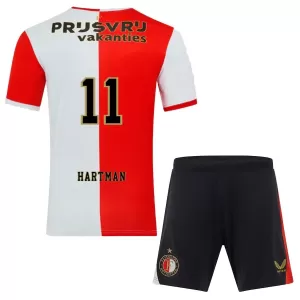 Feyenoord Rotterdam Hartman 11 Thuistenue Kinderen 25/26 Feyenoord Rotterdam Hartman 11 Thuistenue Kinderen 25/26