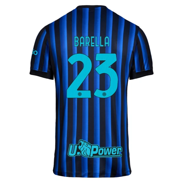 Inter Milan Barella 23 Thuistenue Kinderen 25/26