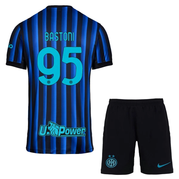 Inter Milan Bastoni 95 Thuistenue Kinderen 25/26 Inter Milan Bastoni 95 Thuistenue Kinderen 25/26