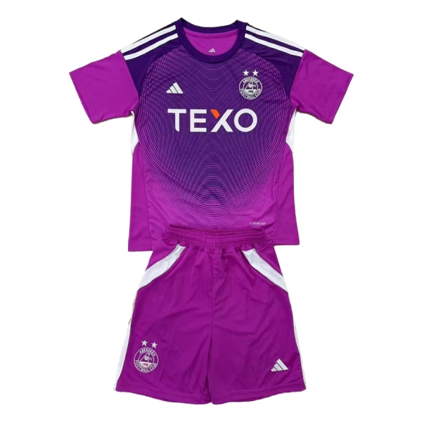 Aberdeen Doelman Tenue Kinderen 25/26 Paars Aberdeen Doelman Tenue Kinderen 25/26 Paars